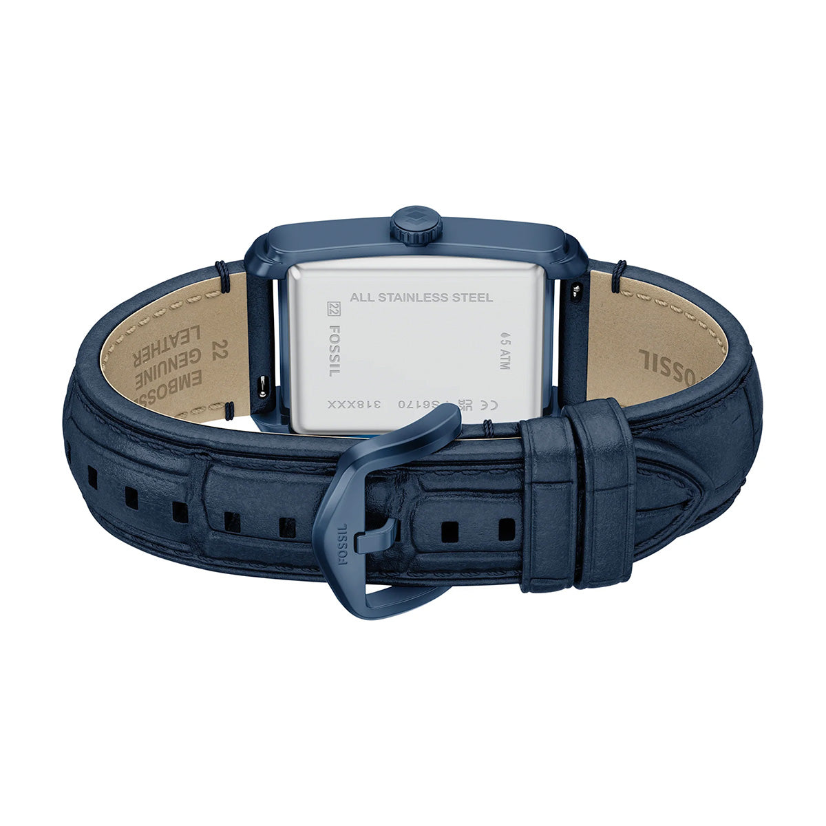 Reloj Fossil Carraway Cuarzo Cuero Hombre