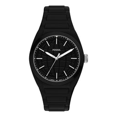 Reloj Fossil Everett Silicona 32mm Hombre Negro