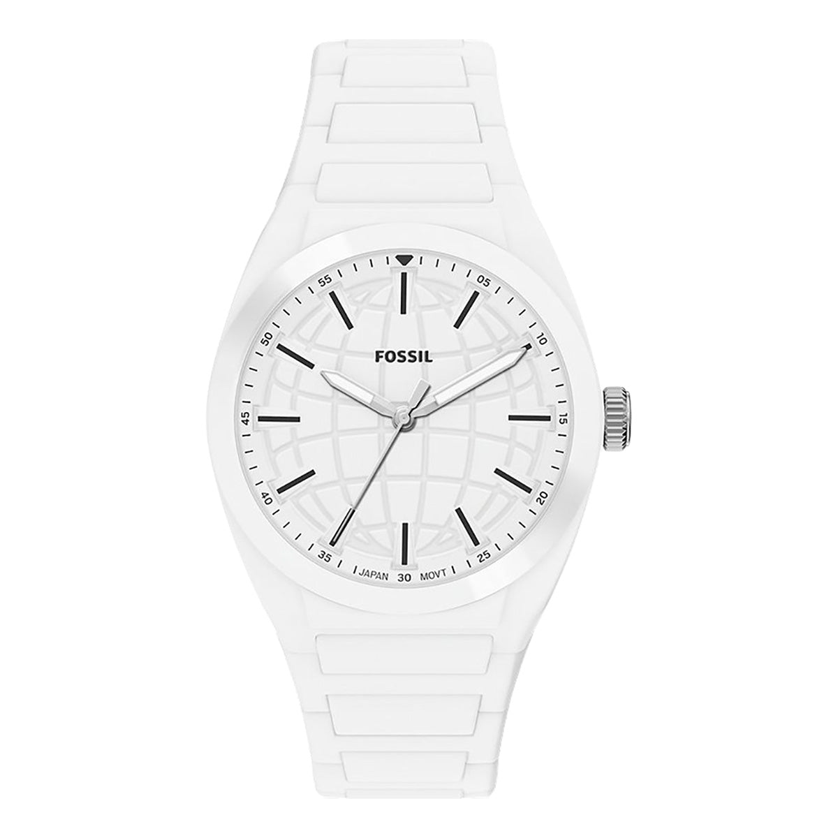 Reloj Fossil Everett Silicona 32mm Hombre Negro