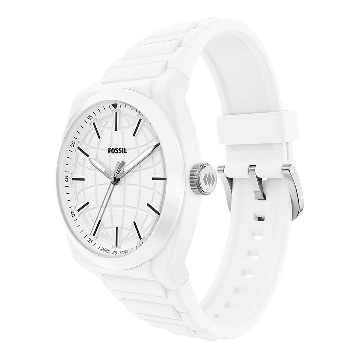 Reloj Fossil Everett Silicona 32mm Hombre Negro