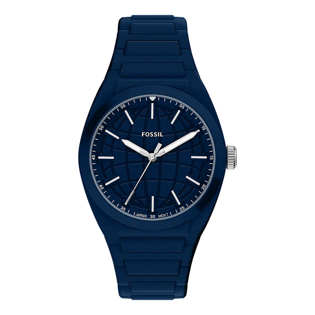 Reloj Fossil Everett Silicona 32mm Hombre Negro