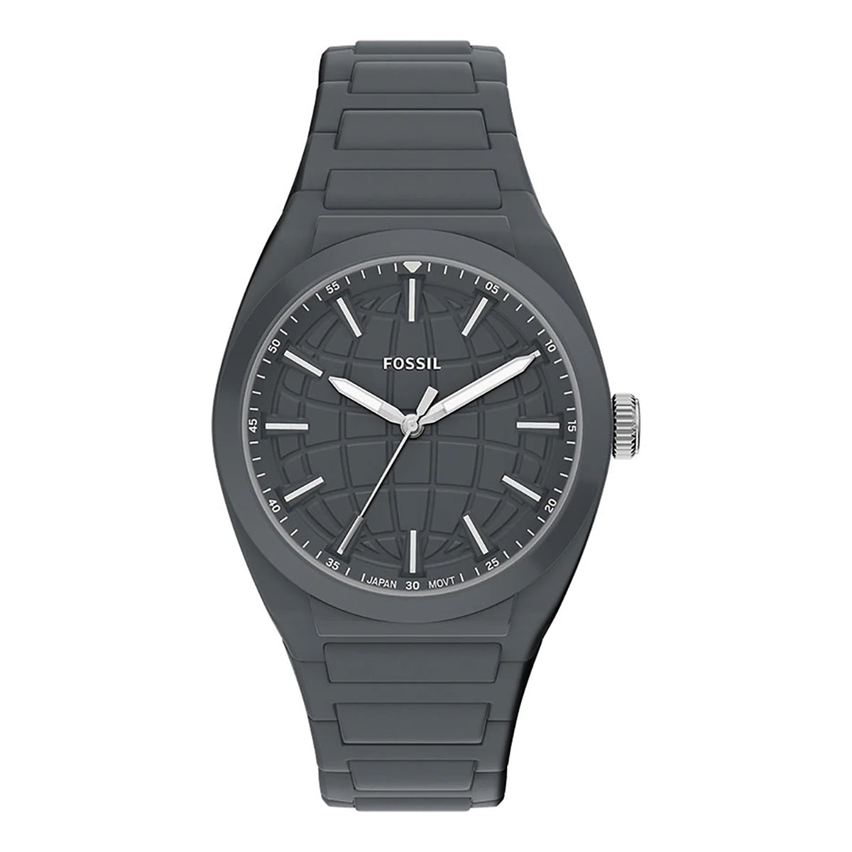 Reloj Fossil Everett Silicona 32mm Hombre Negro