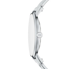 Reloj Fossil Minimalist Acero Inoxidable 44mm Hombre Plateado