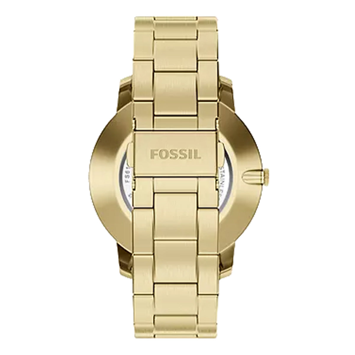 Reloj Fossil Minimalist Acero Inoxidable 44mm Hombre Plateado