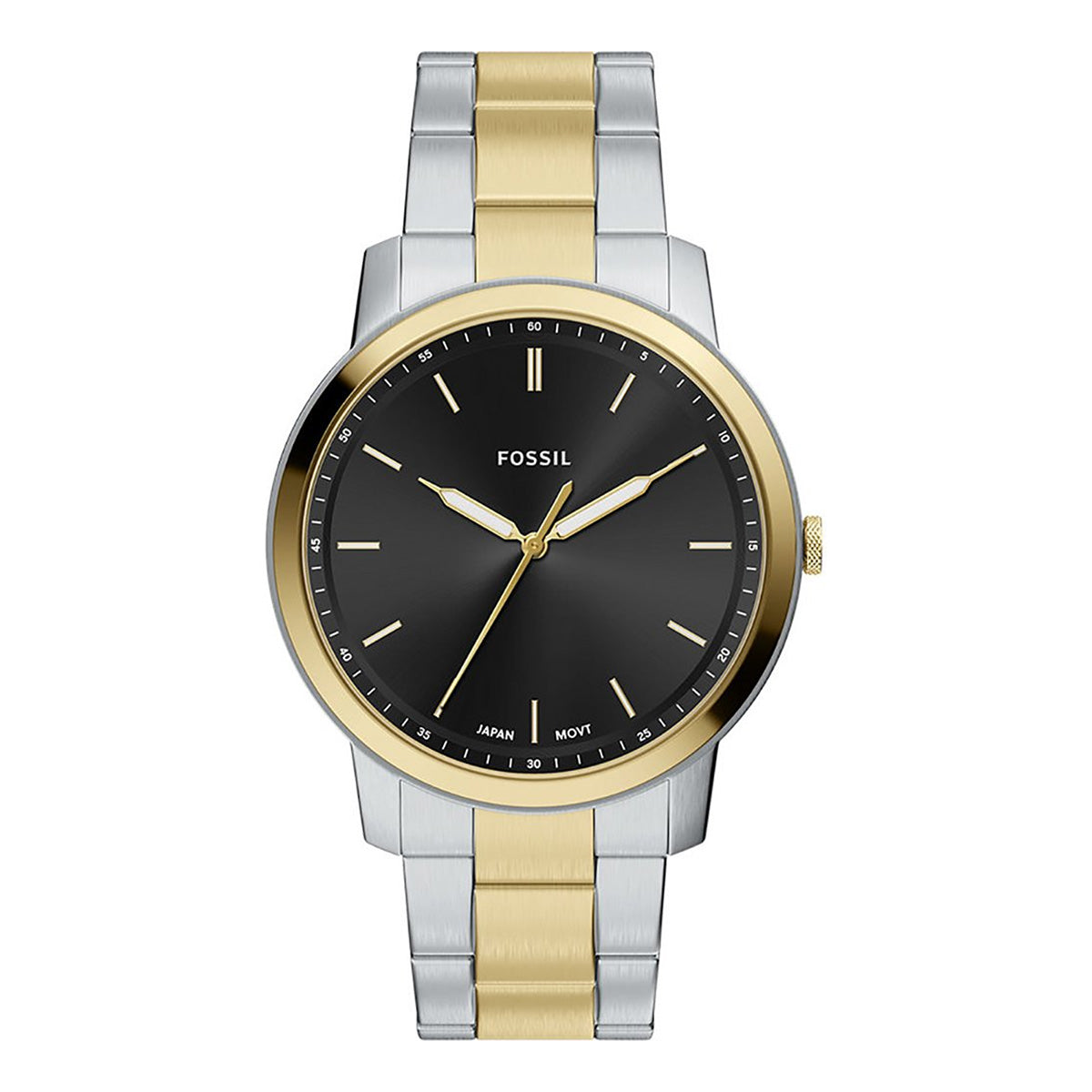 Reloj Fossil Minimalist Acero Inoxidable 44mm Hombre Plateado