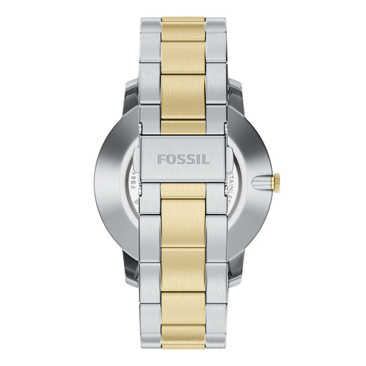 Reloj Fossil Minimalist Acero Inoxidable 44mm Hombre Plateado