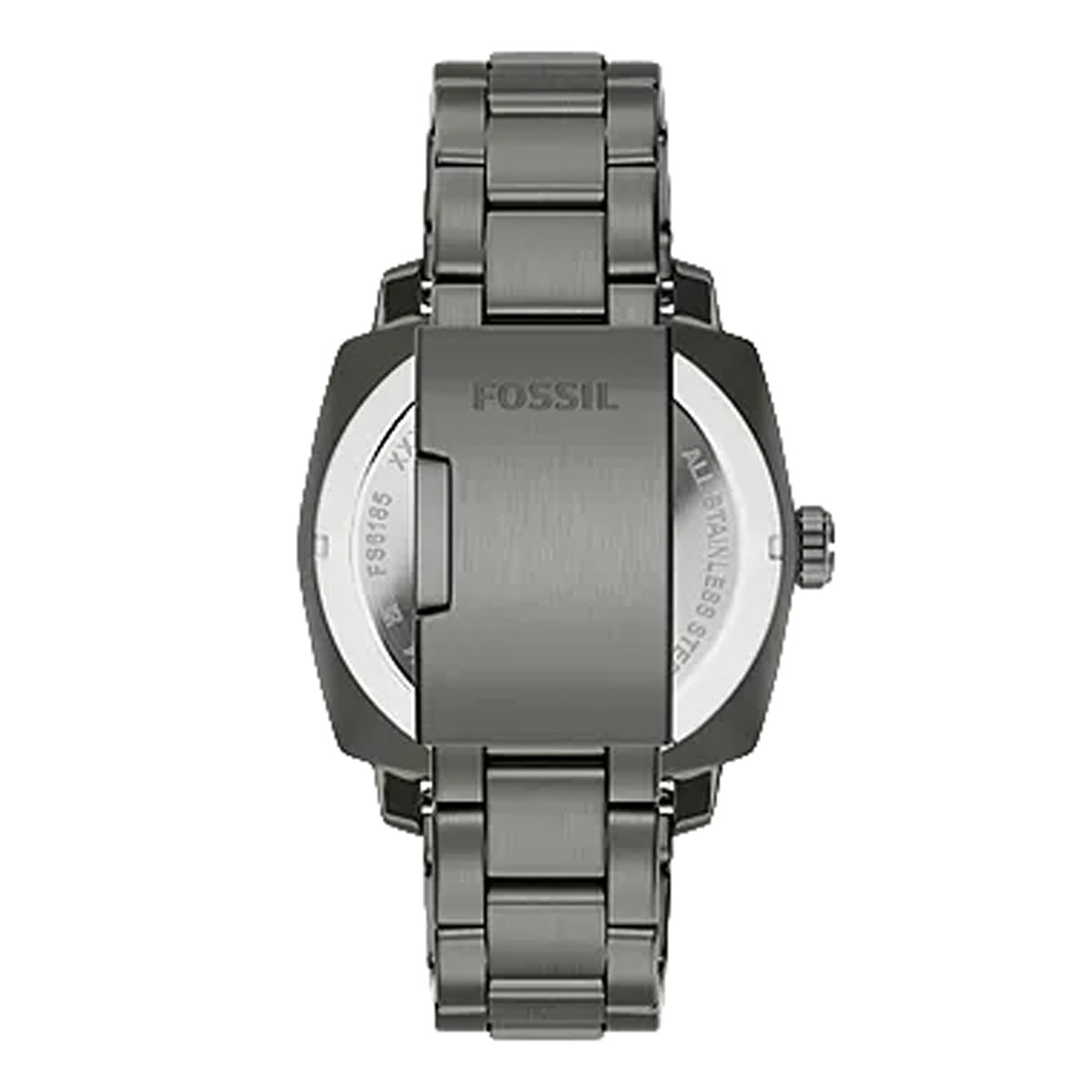 Reloj Fossil Machine Acero Inoxidable 41mm Hombre Gris Plomo