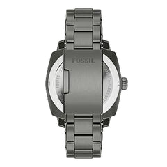 Reloj Fossil Machine Acero Inoxidable 41mm Hombre Gris Plomo