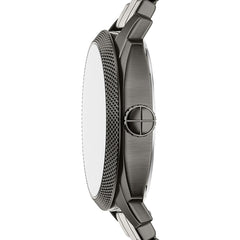 Reloj Fossil Machine Acero Inoxidable 41mm Hombre Gris Plomo