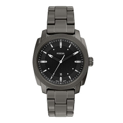 Reloj Fossil Machine Acero Inoxidable 41mm Hombre Gris Plomo