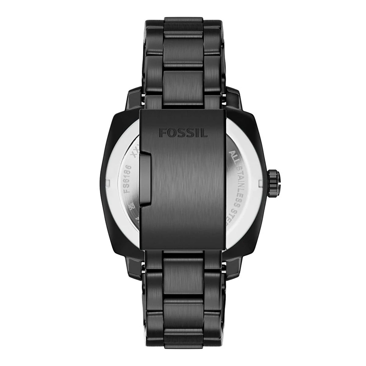 Reloj Fossil Machine Acero Inoxidable 41mm Hombre Gris Plomo