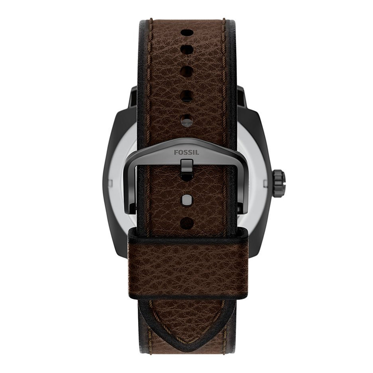 Reloj Fossil Machine Cuero 41mm Hombre Café