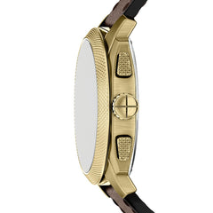 Reloj Fossil Machine Cuero 44mm Hombre Café