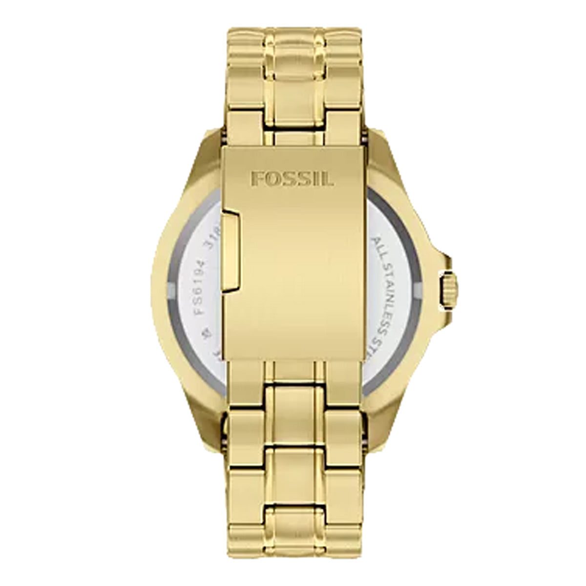 Reloj Fossil Garrett Acero Inoxidable 44mm Hombre Dorado