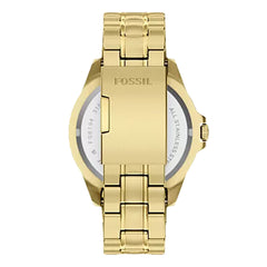 Reloj Fossil Garrett Acero Inoxidable 44mm Hombre Dorado