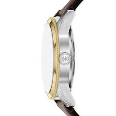 Reloj Fossil Pearson Cuero 42mm Hombre Café
