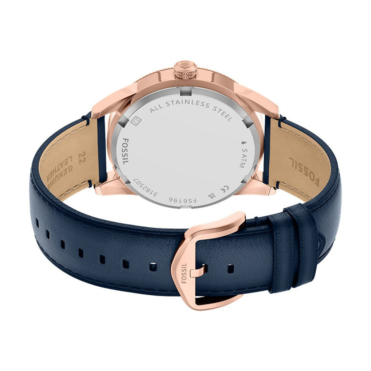 Reloj Fossil Pearson Cuero 42mm Hombre Café