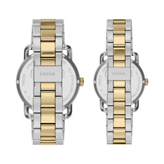 Reloj Fossil Copeland Set Acero Inoxidable 42 - 34mm Unisex Dorado / Plateado