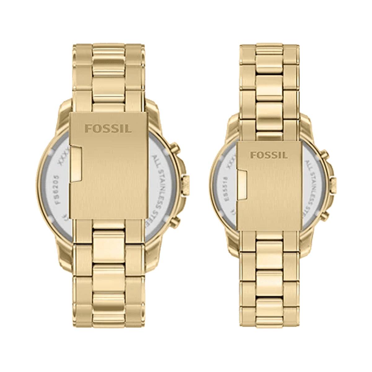 Reloj Fossil Grant Set Acero Inoxidable 44 - 34mm Unisex Dorado