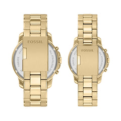Reloj Fossil Grant Set Acero Inoxidable 44 - 34mm Unisex Dorado