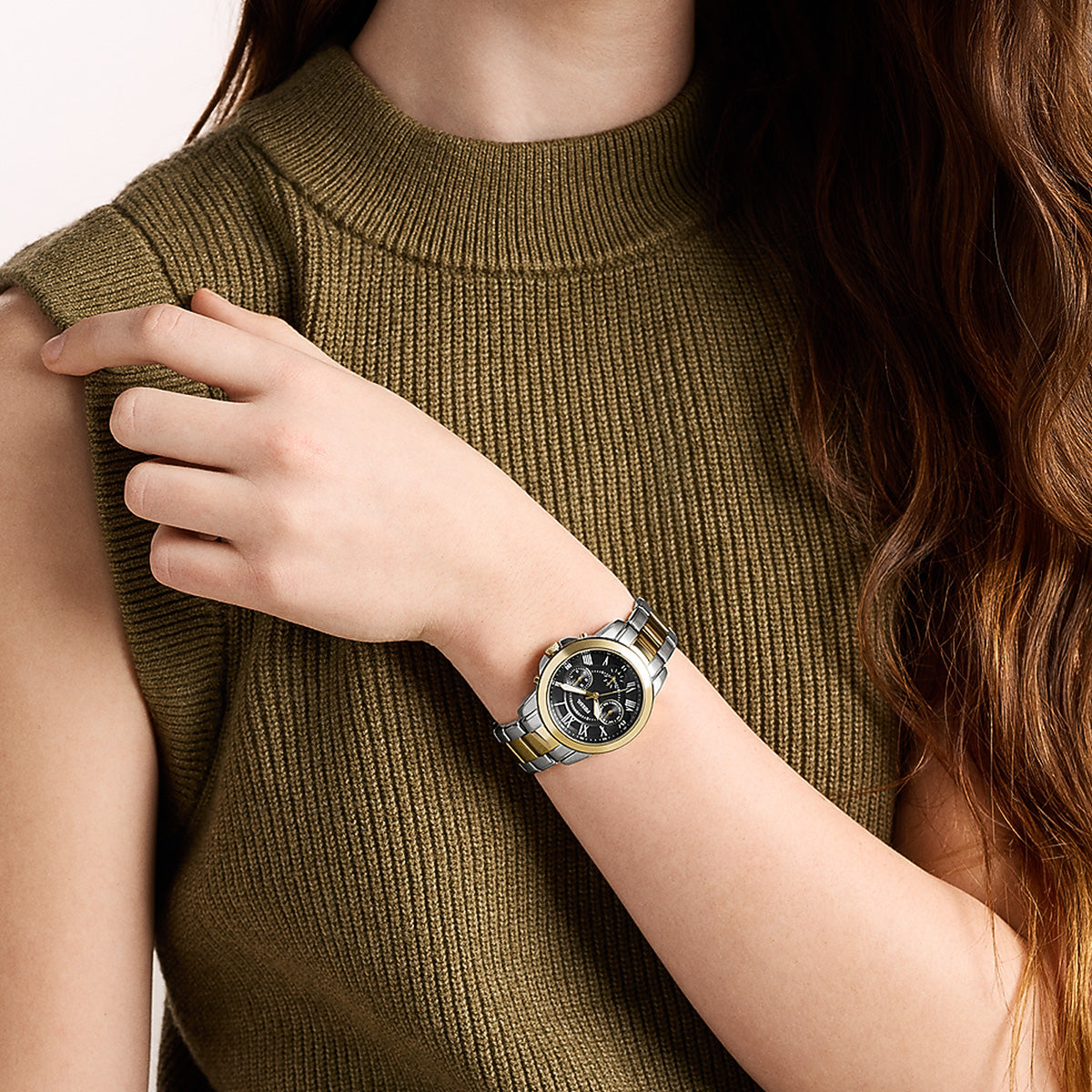 Reloj Fossil Grant Set Acero Inoxidable 44 - 34mm Unisex Dorado