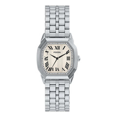 Reloj Fossil Harlow Acero Inoxidable 33mm Hombre Plateado