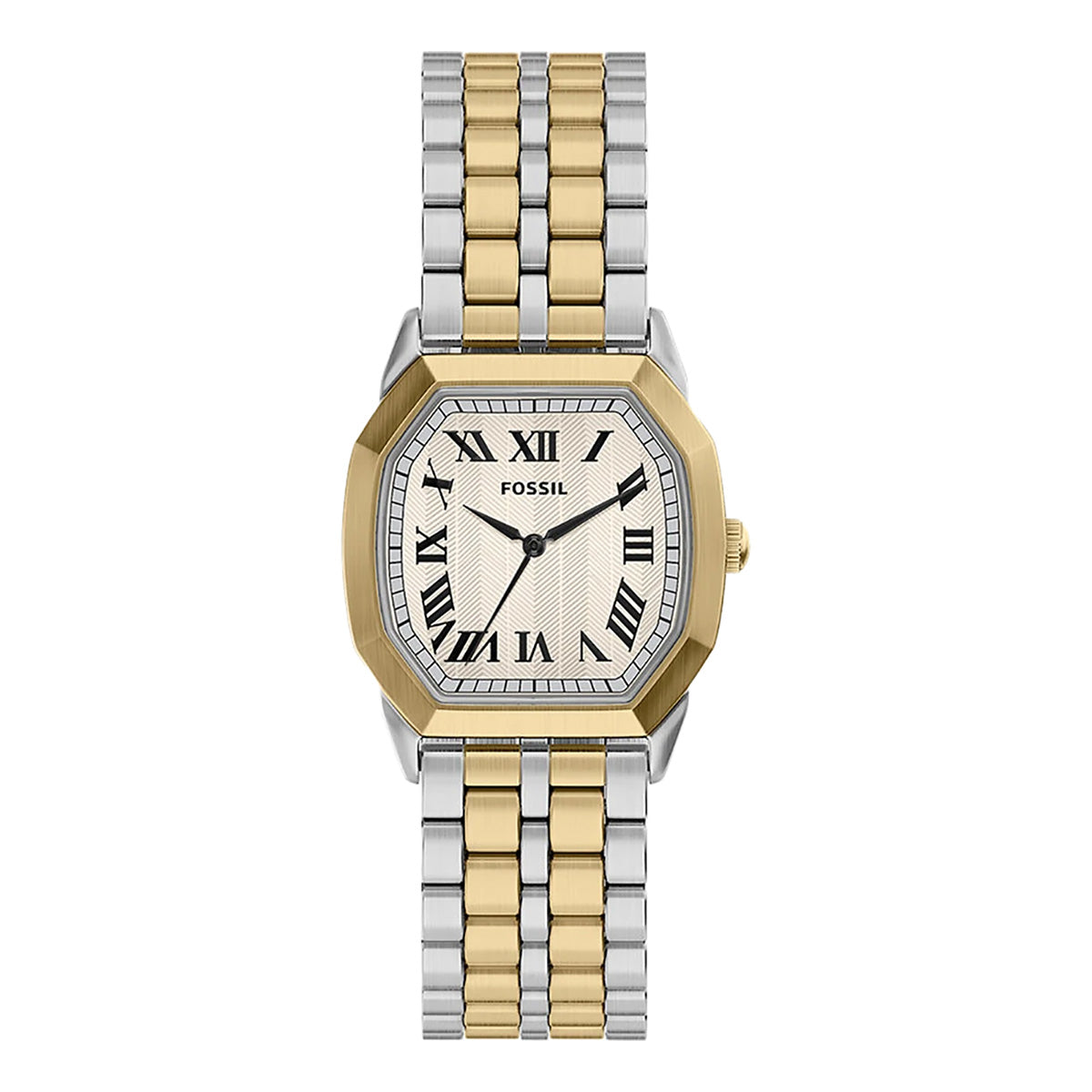 Reloj Fossil Harlow Acero Inoxidable 33mm Hombre Plateado