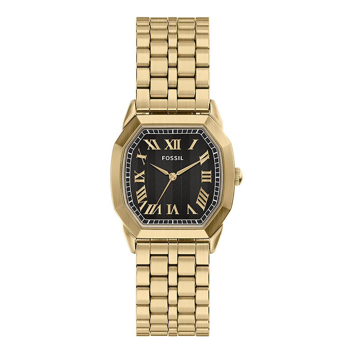 Reloj Fossil Harlow Acero Inoxidable 33mm Hombre Plateado