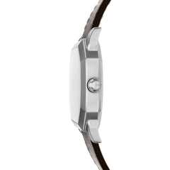 Reloj Fossil Harlow Cuero 33mm Hombre Café