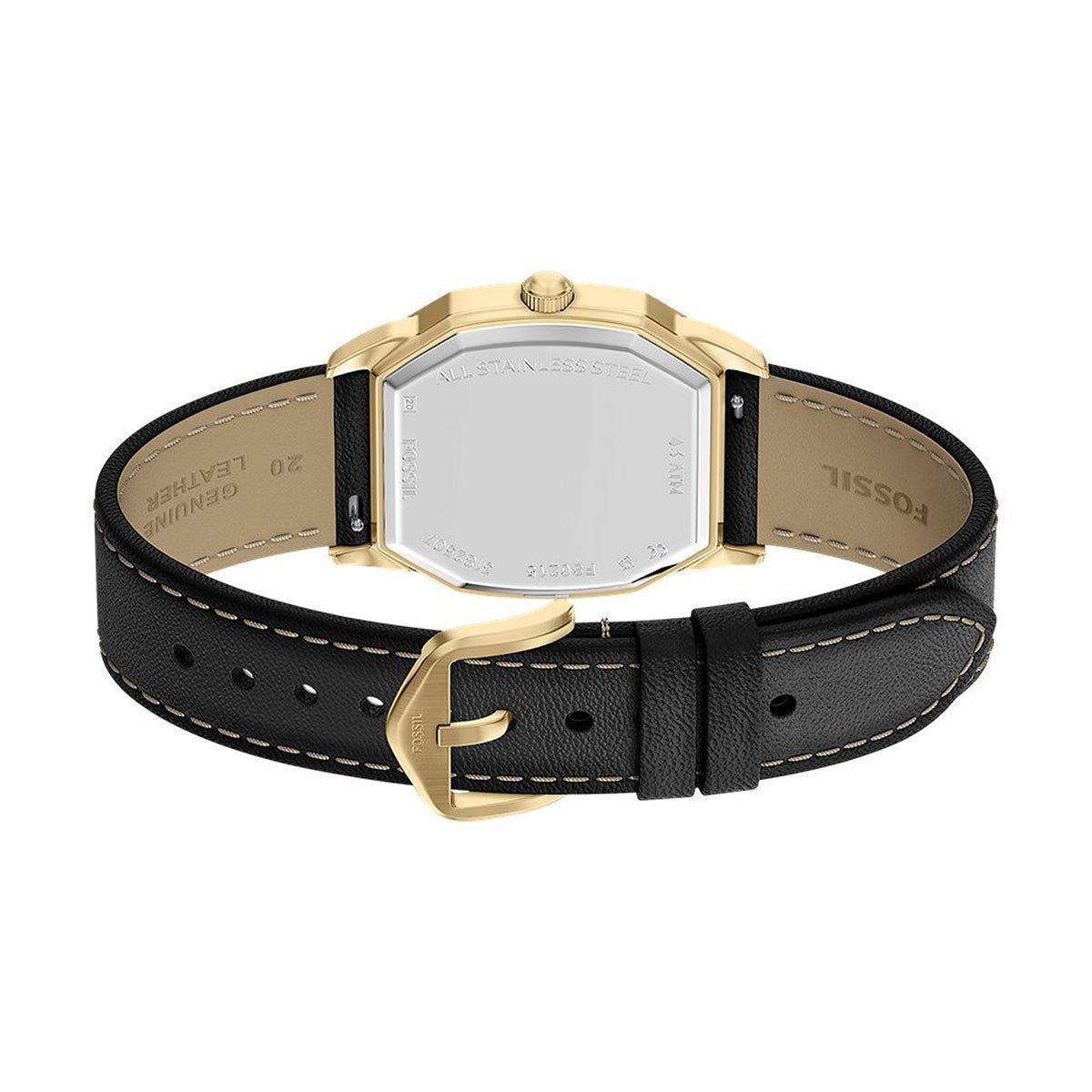 Reloj Fossil Harlow Cuero 33mm Hombre Café