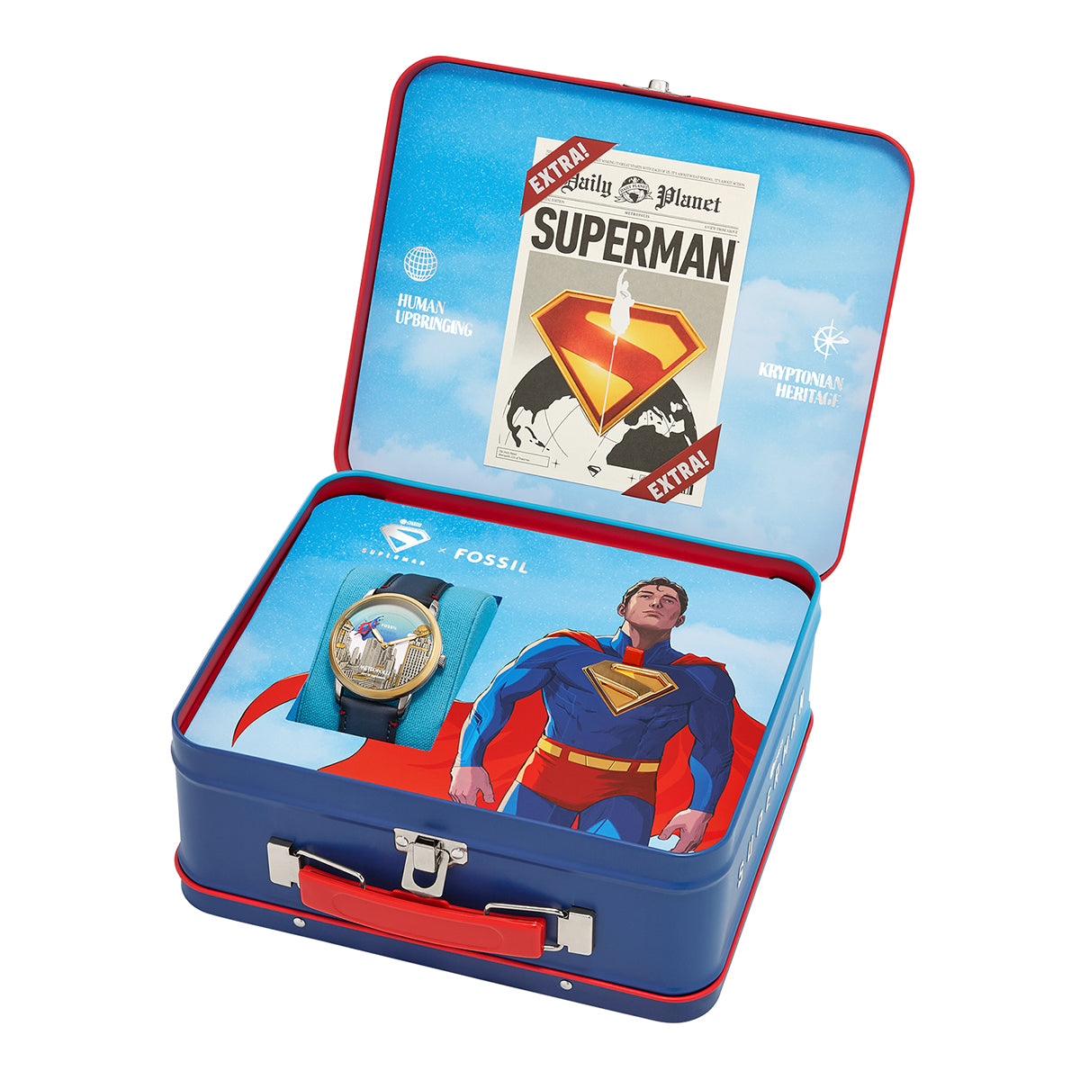 Reloj Fossil Superman Cuarzo Cuero Hombre - LE1208SET