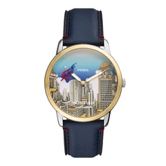 Reloj Fossil Superman Cuarzo Cuero Hombre - LE1208SET