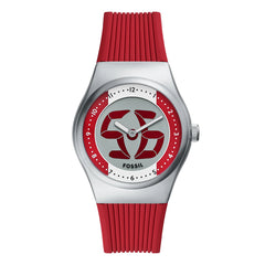 Reloj Fossil World Flags Big Tic Cuarzo Silicona Unisex