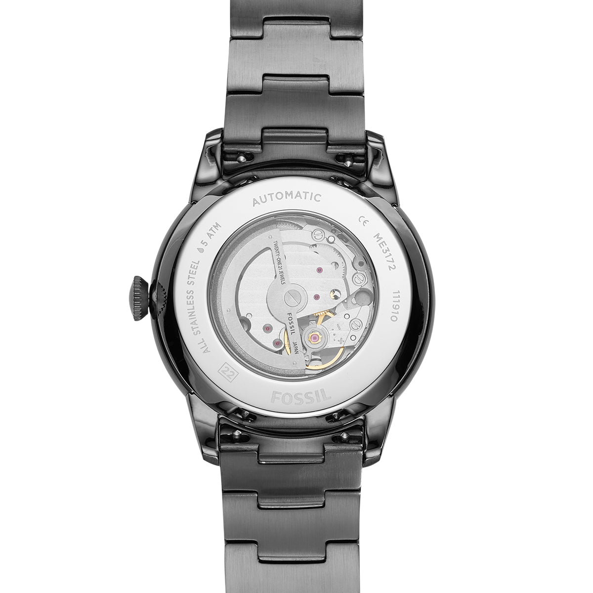 Reloj Fossil Townsman Automático Acero Inoxidable Hombre - ME3172