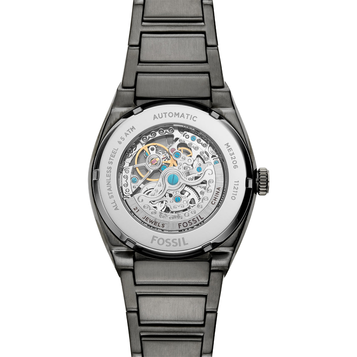 Reloj Fossil Forrester Automatic Automático Acero Inoxidable Hombre