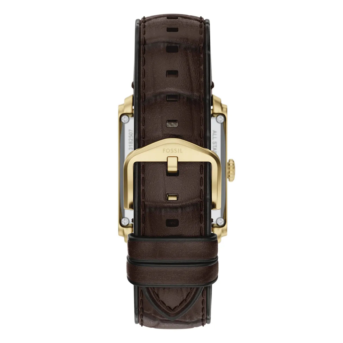 Reloj Fossil Carraway  Automatico Cuero Hombre