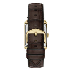 Reloj Fossil Carraway  Automatico Cuero Hombre