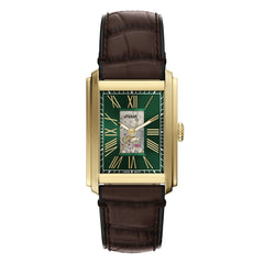 Reloj Fossil Carraway  Automatico Cuero Hombre