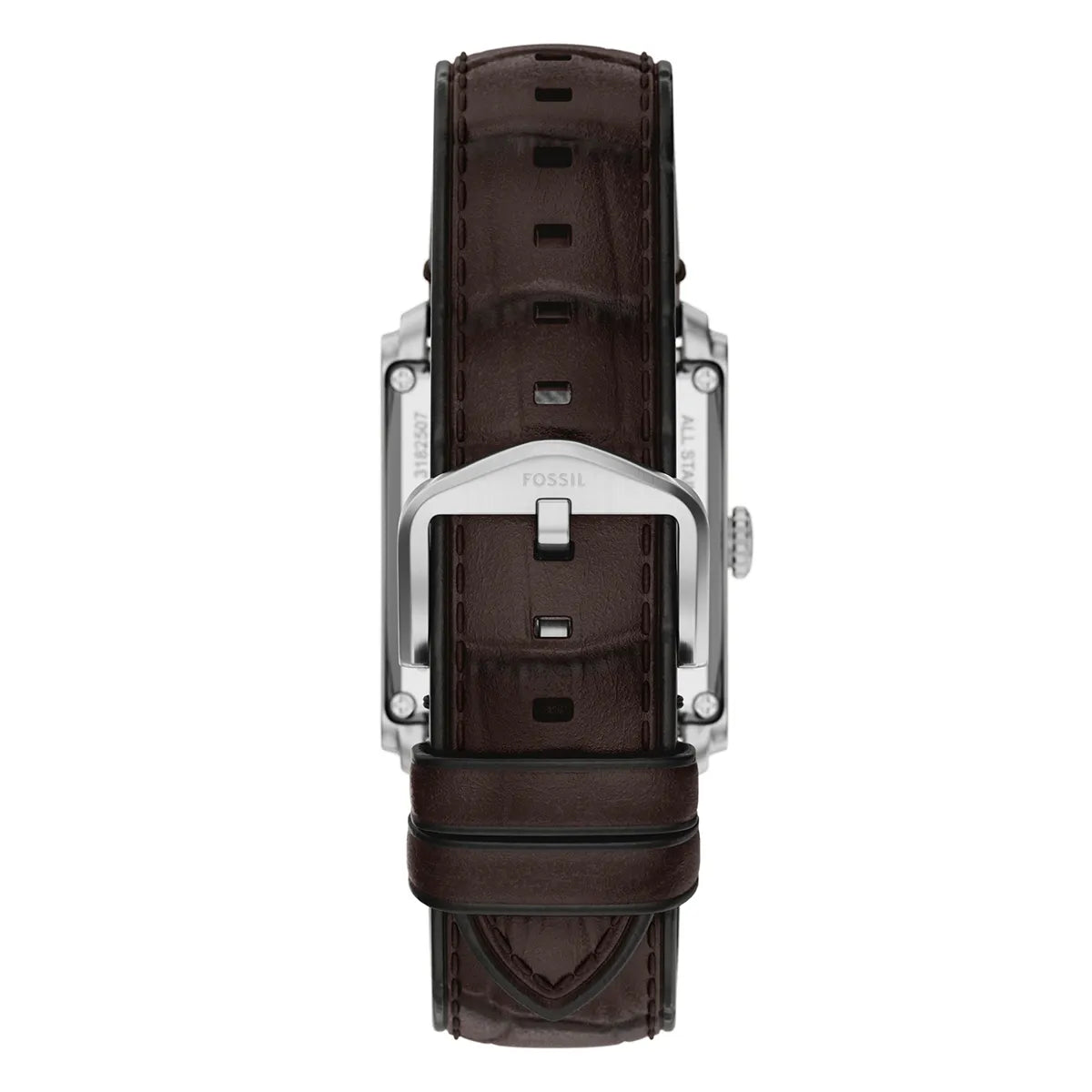 Reloj Fossil Carraway  Automatico Cuero Hombre