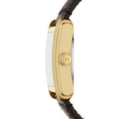 Reloj Fossil Automático Carraway Cuero 42mm Hombre Café