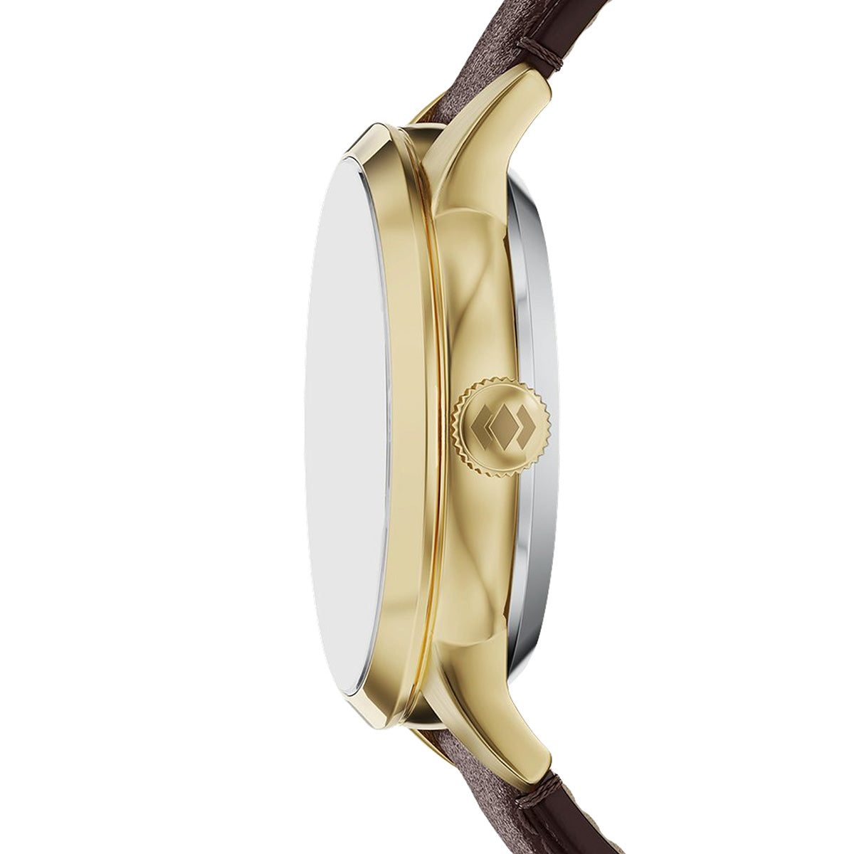 Reloj Fossil Automático Townsman Cuero 44mm Hombre Café