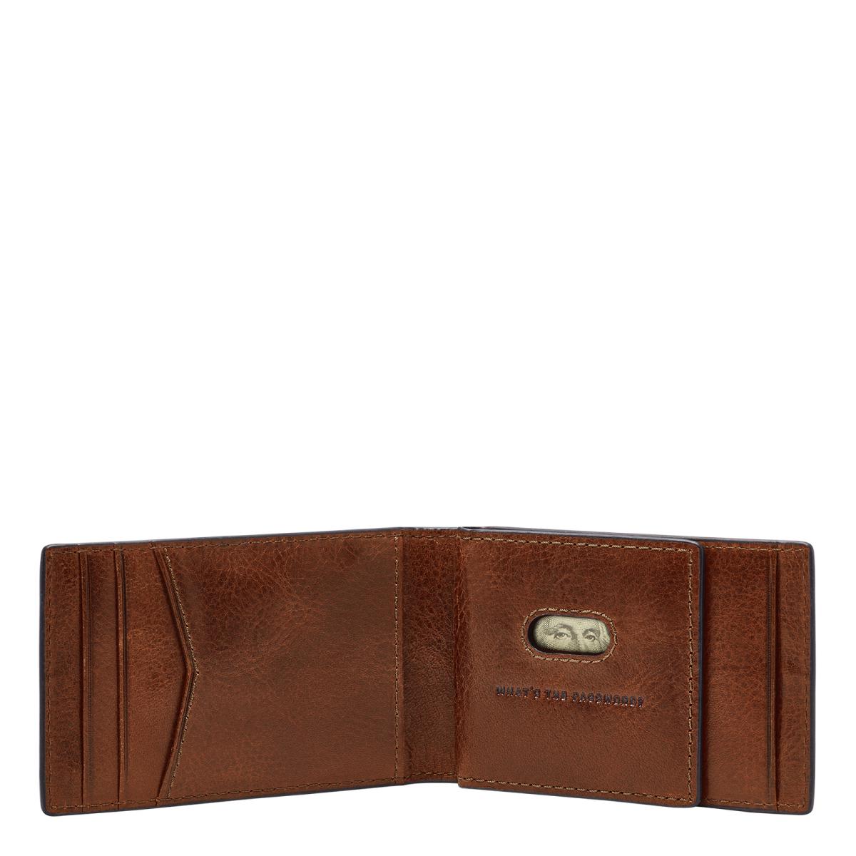 Billetera Fossil Bifold Cuero Hombre - ML4391222